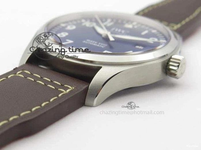MIROTIME 0223 Mark XVIII Le Petit Prince IW327004 SS Mk Maker Best Edition Blue Dial On Brown Leather Strap A TimelessDesign 7296